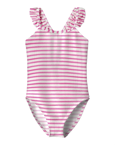 Name It - NKFZippa Badeanzug - Knockout Pink